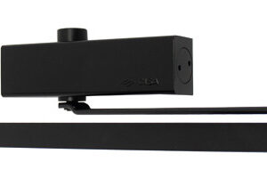 Дотягувач накладний CISA C2010.03.0.90 Professional Plus2 SLD до 60 кг FIRE чорний (Італія)