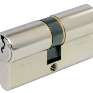 Циліндр AGB 600 ключ/ключ (Італія) 75 мм 30х45, Нікель