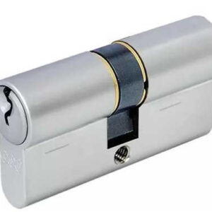 Циліндр AGB 600 ключ/ключ (Італія) 75 мм 30х45, Хром матовий