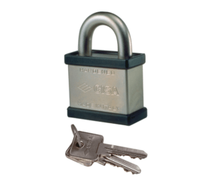 Навісний замок CISA 28050.70 ключа (Італія)