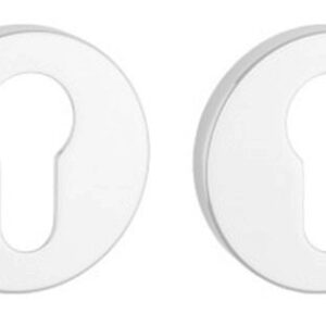 Накладка на циліндр замка Aprile AS R 7S PZ білий матовий (Польща)