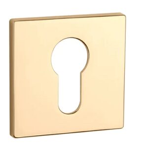 Накладка на циліндр Aprile AS Q 5S PZ латунь полірована (Польща)