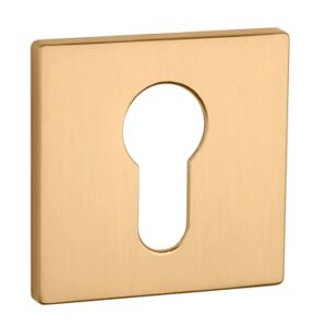 Накладка на циліндр Aprile AS Q 5S PZ латунь матова (Польща)