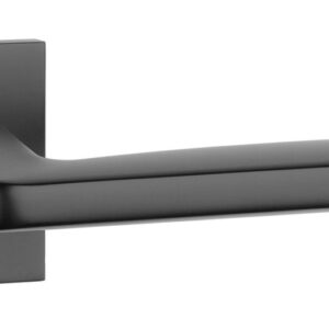 Ручка на квадратній розетці Aprile AT Erba Q 7S чорний (Польща)