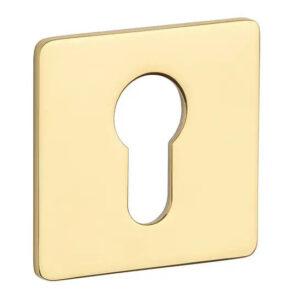 Накладка на циліндр Sterk Q PZ ultra slim 3 мм латунь полірована PVD (Польща)