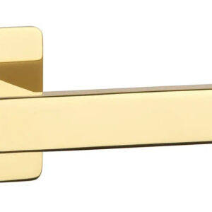 Ручка на розетці Sterk 1760 Q 3 мм полірована латунь PVD (Польща)