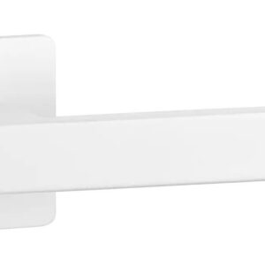 Ручка для дверей на розетці Sterk 1760 Q 3 мм білий (Польща)