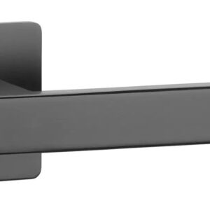 Ручка для дверей на розетці Sterk 1760 Q 3 мм чорний (Польща)