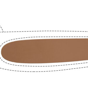 Коричнева вставка в ручку ABLOY Duetto 8/002 комплект (Фінляндія)