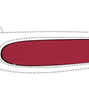 Червона вставка в ручку ABLOY Duetto 8/002 комплект (Фінляндія)