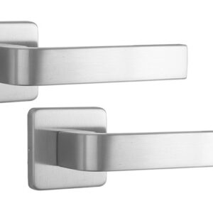 Ручка дверна Rostex Dante H53 38-52мм нержавіюча сталь (Чехія)