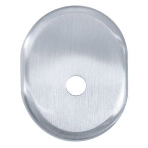 Накладка DISEC KT3560 DIN OVAL IT внутрішня, хром матовий (Італія)