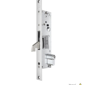 Замок врізний TESA DIN 4241BE BS30 мм SS 22 мм під циліндр з язичком R = 15 мм (Іспанія)