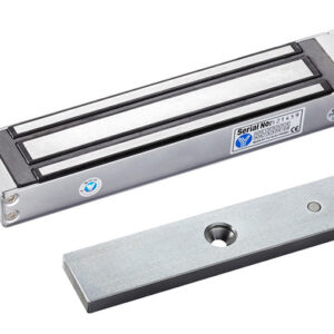 Замок електромагнітний YLI YM-180M-S 12/24В 180 кг з датчиком стану дверей (541)