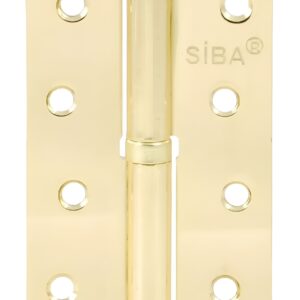 Петля SIBA сталева 1BB 125 мм латунь полірована (права) (Туреччина)