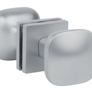 Двостороння нефіксована ручка кноб Aprile AS Querca Q 7S сатин хром (Польща)