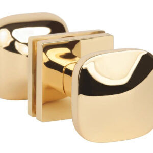 Двостороння нефіксована ручка кноб Aprile AS Querca Q 7S латунь (Польща)