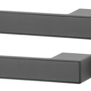 Ручка для дверей Aprile ASG Hedera RTH L під вставку без WC-фіксатора чорний (Польща)