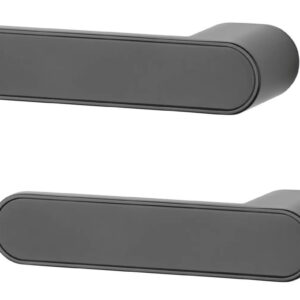 Ручка для дверей Aprile ASG Guava RTH L під вставку без WC-фіксатора чорний (Польща)