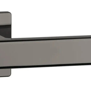 Ручка дверна на розетці Aprile AS TILIA Q 5S антрацит PVD (Польща)