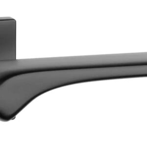 Ручка на вхідні двері Aprile AS BERGENIA Q 7S чорна (Польща)