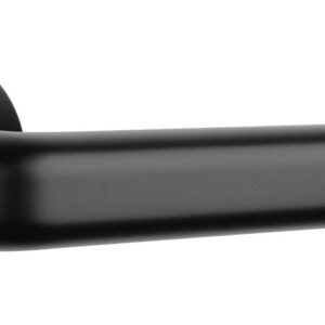 Дверна ручка на круглій основі Aprile AT INULA R 7S чорний (Польща)