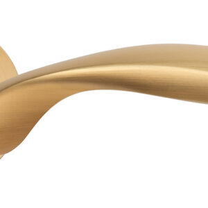 Ручка на двері Aprile AS GERBERA R 7S латунь матова (Польща)