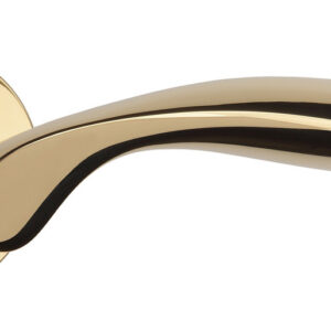 Ручка на розетці Aprile AS GERBERA R 7S латунь полірована PVD (Польща)