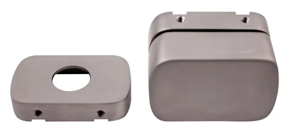 Накладка під WC M&T Minimal 2.0 148312 хром матовий (Чехія)