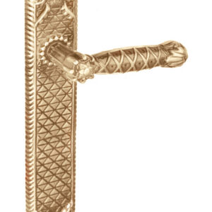 Ручка на двері UNO BAROCCO STELLA 750 BIG латунь полірована (Україна)