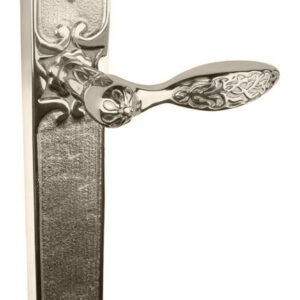 Дверна ручка UNO BAROCCO CRISTALLO 840 BIG нікель (Україна)