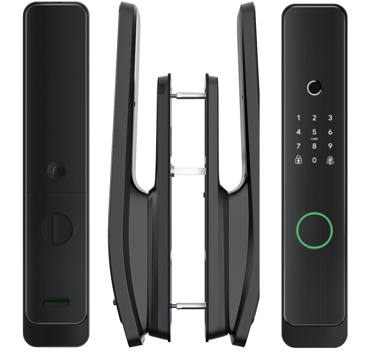 Зламний Bluetooth замок для дверей Koval Dob1 чорний