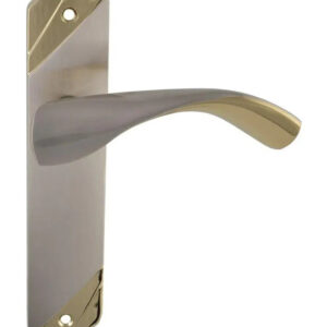 Ручка на планці Siba Siena 0K мат.нікель/темне золото (Туреччина)