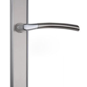 Ручка на планці Siba Lucca 0B матовий нікель/хром (Туреччина)