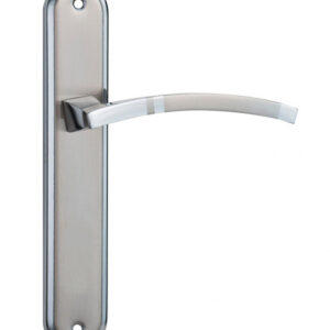 Ручка на планці Siba ECO Assos 0B матовий нікель/хром (Туреччина)