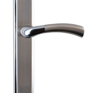 Ручка на планці Siba ECO Saros 0B матовий нікель/хром (Туреччина)