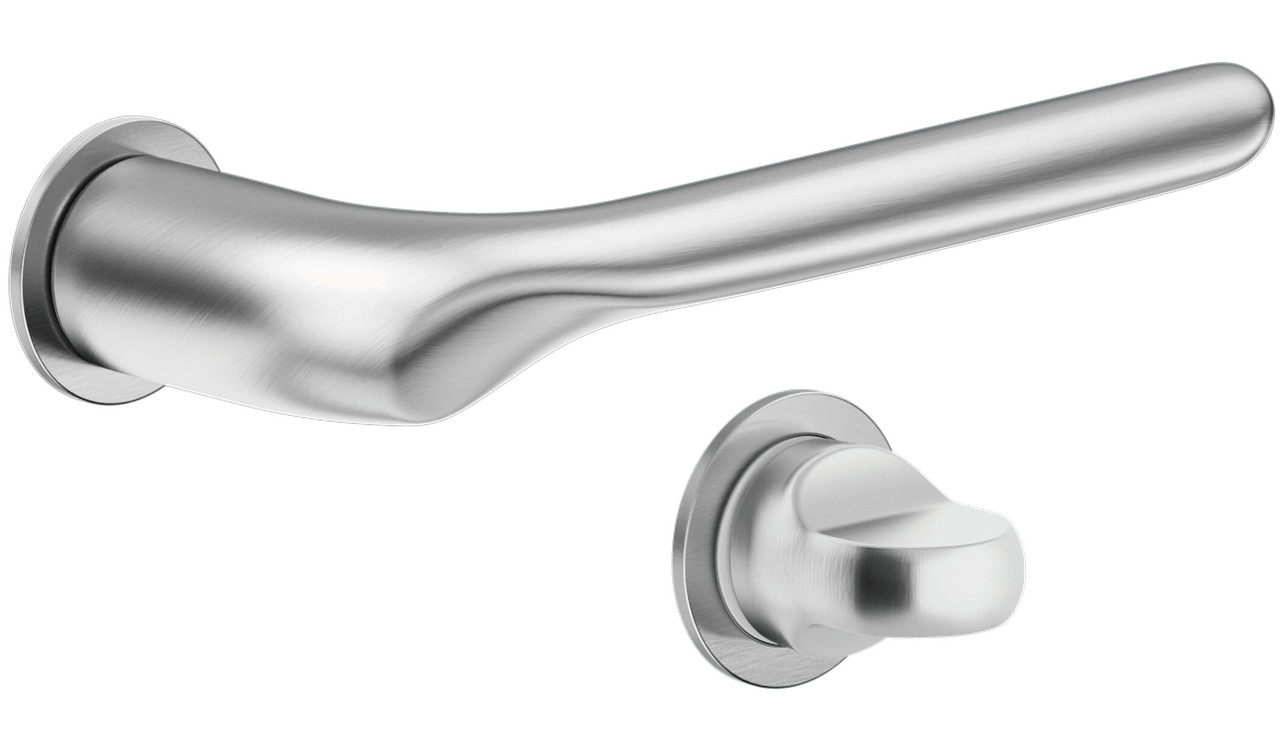 Ручка DND by Martinelli CHOP CP80 з фіксатором WC хром матовий (Італія)