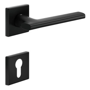 Чорна ручка з накладкою на циліндр DND by Martinelli SAN 02 (Італія)