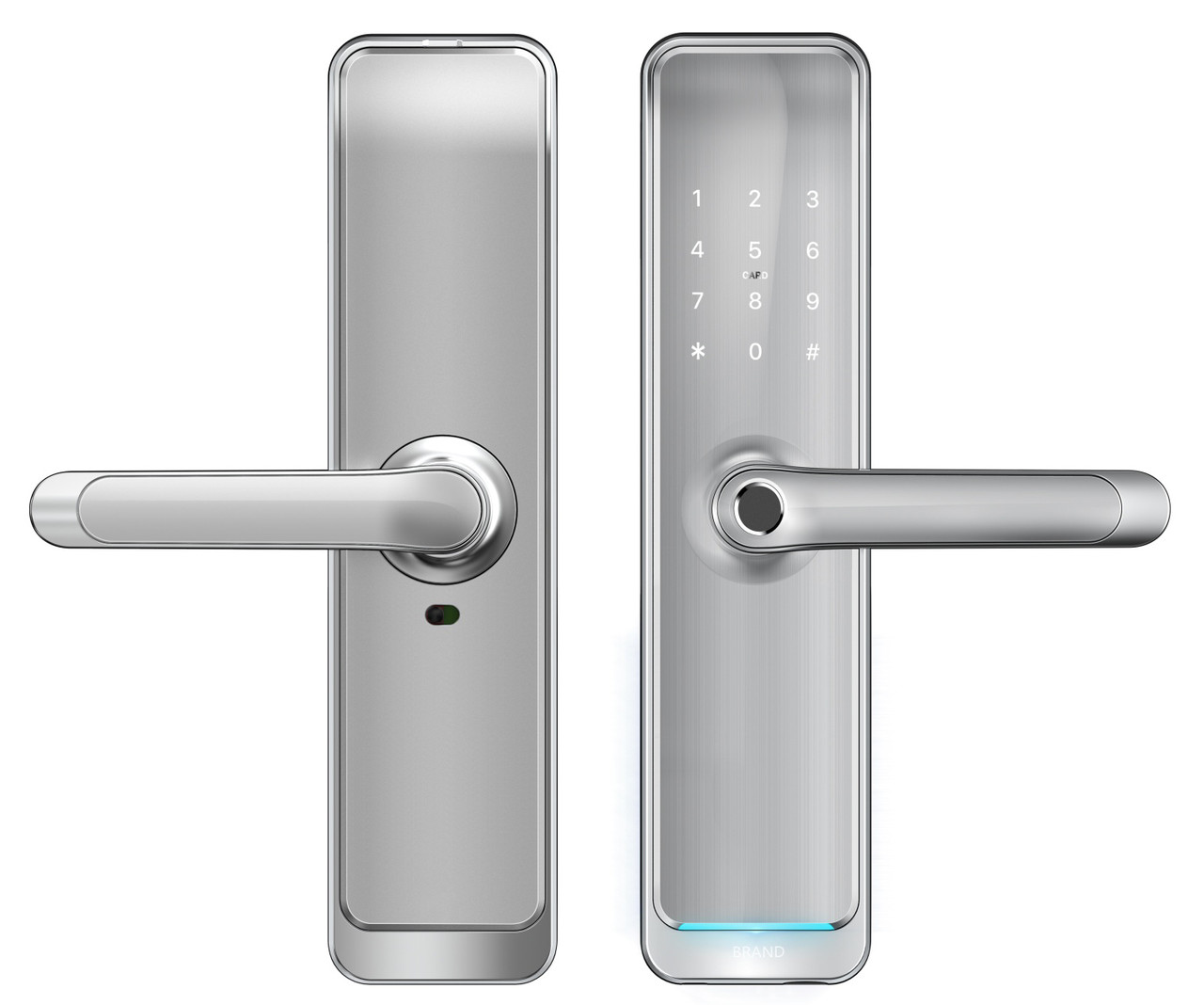 PES Husky Wi-Fi сірий біометричний розумний замок