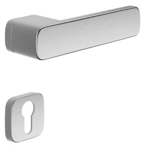 Ручка з накладкою на циліндр DND by Martinelli PLURIS матовий хром (Італія)