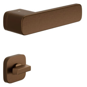 Дверна ручка з WC-фіксатором DND by Martinelli PLURIS бронза (Італія)