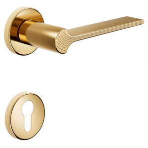 Ручка з накладкою на циліндр DND by Martinelli GINKO BILOBAант. золото (Італія)