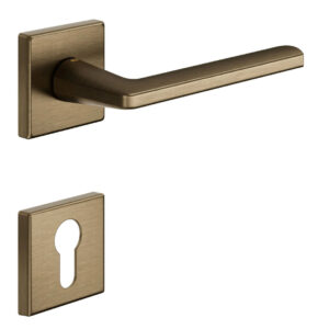 Ручка з накладкою на циліндр DND by Martinelli LUCE P 02 бронза матова (Італія)