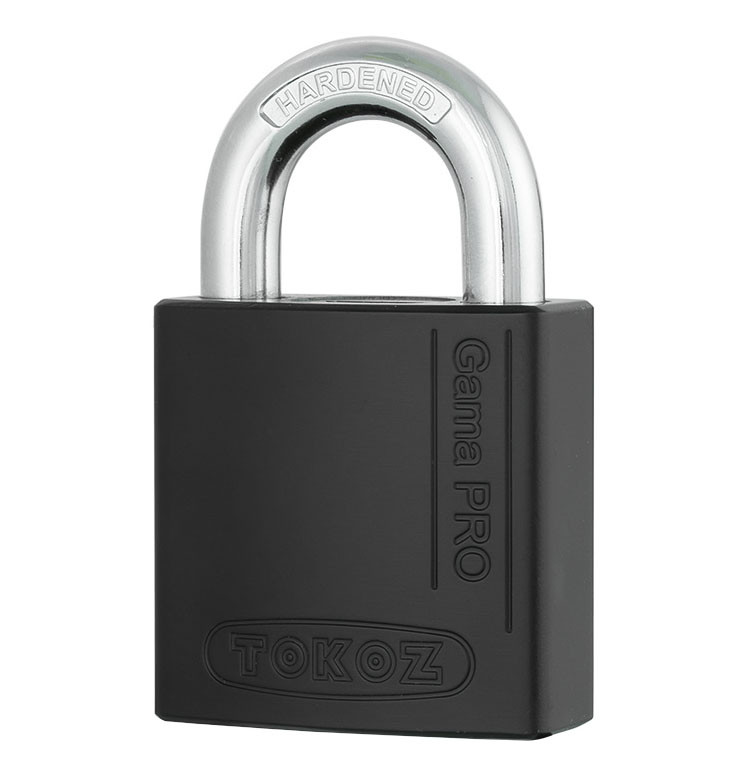Замок навісний TOKOZ GAMA 50 OS PRO T02 22 мм 10 мм чорний (Чехія)