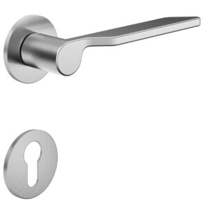 Ручка з накладкою під циліндр DND by Martinelli LEVANTE матовий хром (Італія)