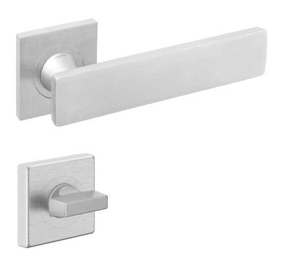 Ручка DND by Martinelli HOLLY з WC фіксатором (RDN24/55+A) 55 мм матовий хром (Італія)