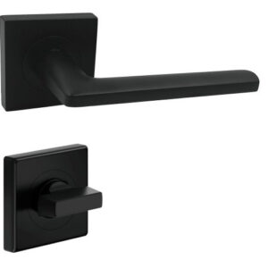 Чорна ручка DND by Martinelli LUCE P 02 з фіксатором WC (RDN24/55+A) 55 мм (Італія)