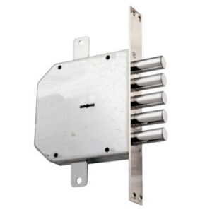 Додатковий замок сувальдний GOR T-20-R-CR для правобічних дверей