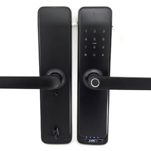 PES Husky Wi-Fi біометричний замок з WC фіксатором чорний