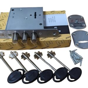 Сувальдний додатковий замок Шерлок 04.04-S 5 ключів (Китай)